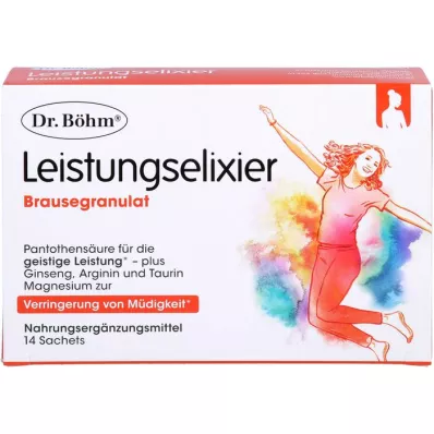 DR.BÖHM Performance Elixir kihisevad graanulid, 14 tk