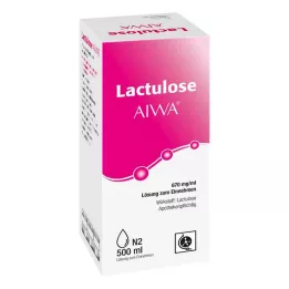 LACTULOSE AIWA 670 mg/ml suukaudne lahus, 500 ml