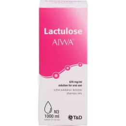 LACTULOSE AIWA 670 mg/ml suukaudne lahus, 1000 ml