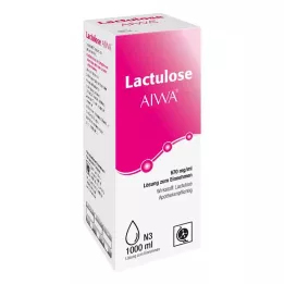 LACTULOSE AIWA 670 mg/ml suukaudne lahus, 1000 ml