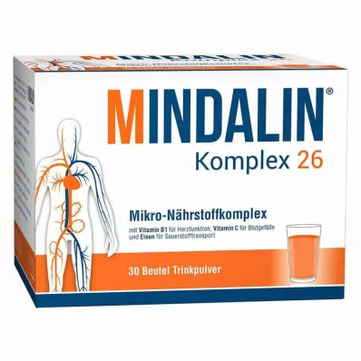 Mindalin Complex 26 pulber, 30 tk