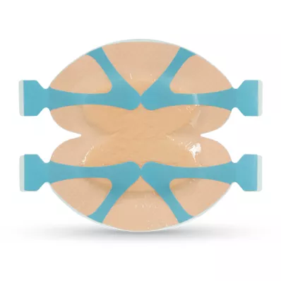 Tegaderm Silicone Foam Border FK konts 16,5x16,5cm, 1X5 tk