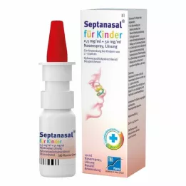 SEPTANASAL lastele 0,5 mg/ml + 50 mg/ml Nasens., 10 ml