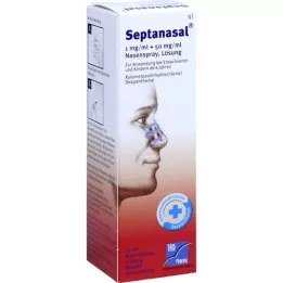 SEPTANASAL 1 mg/ml + 50 mg/ml ninasprei, 10 ml