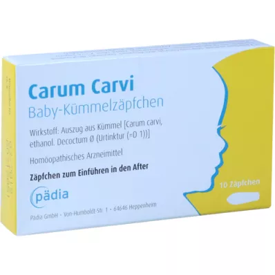 CARUM CARVI Beebi köömne suposiitrid, 10 tk