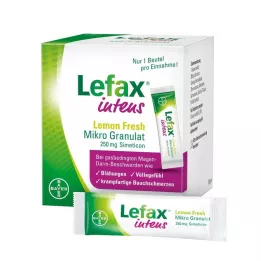 LEFAX intens Lemon Fresh Micro Granul.250 mg Sim., 50 tk