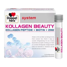 DOPPELHERZ Collagen Beauty süsteemi viaalid, 30 tk