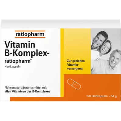 VITAMIN B-KOMPLEX-ratiopharm kapslid, 120 tk