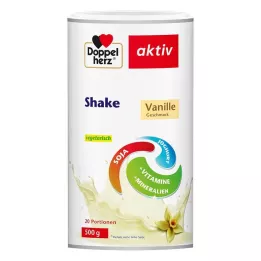 DOPPELHERZ kaalulangetamise shake vaniljapulber, 500 g
