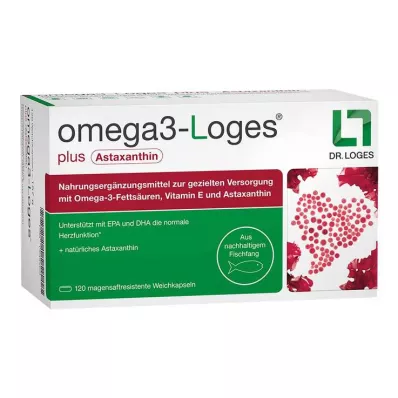 Omega 3-Loges plus kapslid, 120 tk