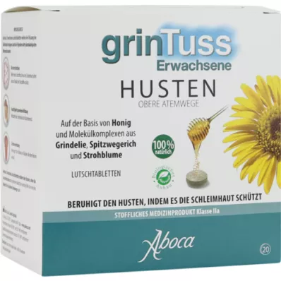 GRINTUSS Täiskasvanud koos Poliresini tablettidega, 30 g