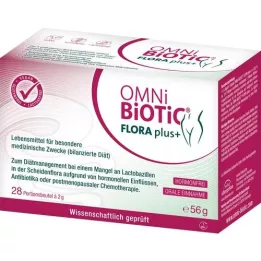 OMNI BiOTiC Flora plus+ kotikesed, 28X2 g
