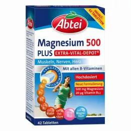 ABTEI Magnesium 500 Plus Extra Vital Depot Tbl, 42 tk