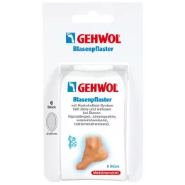 GEHWOL Blisterplaaster, suur, 6 tk