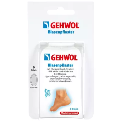 Gehwol blisterplaaster suur, 6 tk
