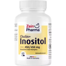 CHOLIN-INOSITOL 450/450 mg taimse kapsli kohta, 60 tk