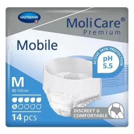 MOLICARE Premium Mobile 6 tilka suurus M, 14 tk
