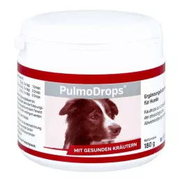 PULMODROPS Täiendavad närimistilgad koertele, 180 g