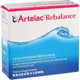 ARTELAC Rebalance silmatilgad, 3X10 ml