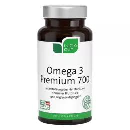 NICAPUR Omega-3 Premium 700 kapslit, 60 kapslit