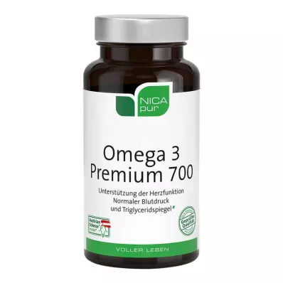 NICAPUR Omega-3 Premium 700 kapslit, 60 kapslit NICAPUR Omega-3 Premium 700 kapslit, 60 kapslit
