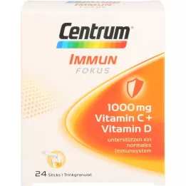 CENTRUM Focus Immune 1000 mg C+D-vitamiini pulgad, 24 tk