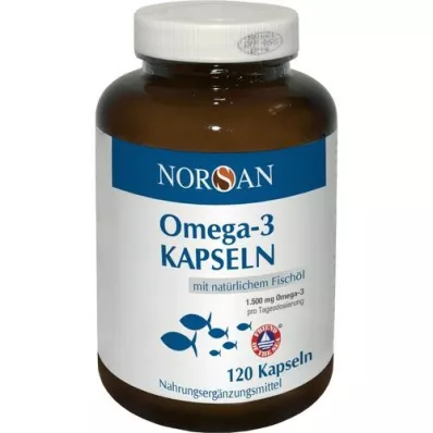 NORSAN Omega-3 kapslid, 120 kapslit