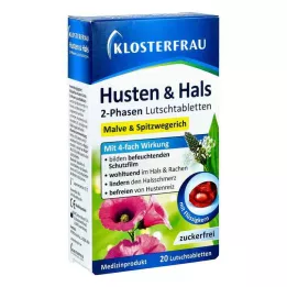 KLOSTERFRAU köha &amp; Kurgupastillid, 20 tk
