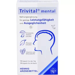 TRIVITAL mentaalsed kapslid, 28 tk