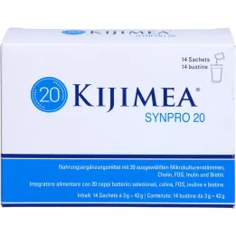 KIJIMEA Synpro 20 pulber, 14X3 g