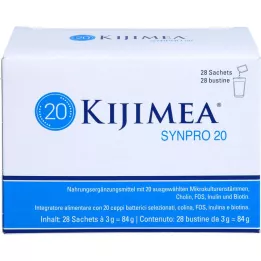 KIJIMEA Synpro 20 pulber, 28X3 g
