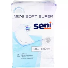 SENI Soft Super voodikaitsetampoon 90x60 cm, 5 tk