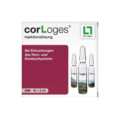 CORLOGES süstelahuse ampullid, 10X2 ml CORLOGES süstelahuse ampullid, 10X2 ml