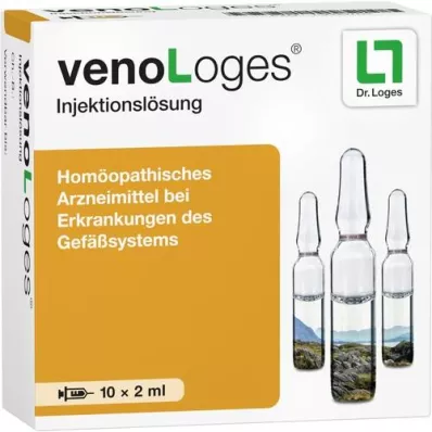VENOLOGES süstelahuse ampullid, 10X2 ml