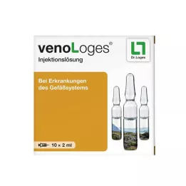 VENOLOGES süstelahuse ampullid, 10X2 ml
