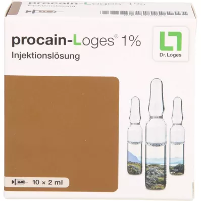 PROCAIN-Loges 1% süstelahus, ampullid, 10X2 ml