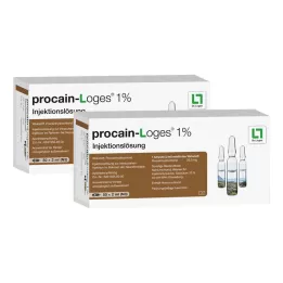 PROCAIN-Loges 1% süstelahus, ampullid, 100X2 ml