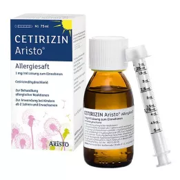 CETIRIZIN Aristo Allergiamahl 1 mg/ml suukaudne lahus, 75 ml