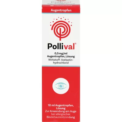 POLLIVAL 0,5 mg/ml silmatilkade lahus, 10 ml