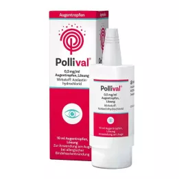 POLLIVAL 0,5 mg/ml silmatilkade lahus, 10 ml