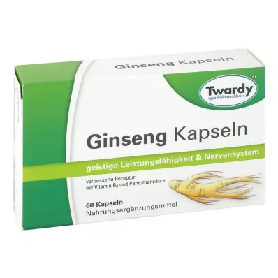 Ženšenni kapslid, 60 tk