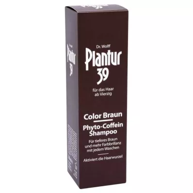 Plantur 39 Color Brown Phyto-Caffeine Shampoo, 250 ml
