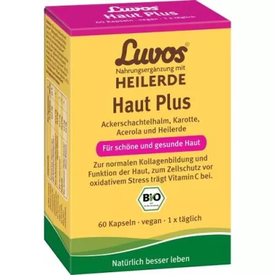 LUVOS Healing Earth Organic Skin Plus kapslid, 60 kapslit