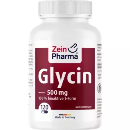 GLYCIN 500 mg veganis.HPMC Kapslid ZeinPharma, 120 tk