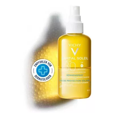 Vichy Ideal Soleil päikesesprei + hüaluroonhape LSF 30, 200 ml