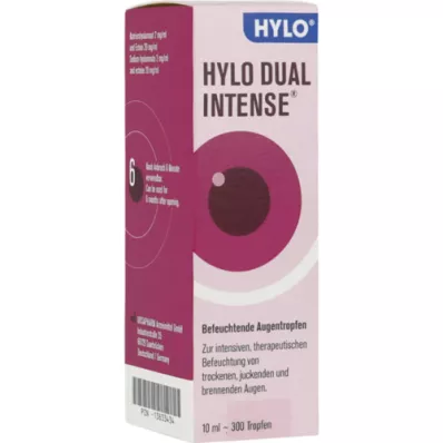 HYLO DUAL intensiivsed silmatilgad, 10 ml