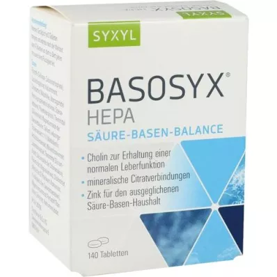 BASOSYX Hepa Syxyl tabletid, 140 tk