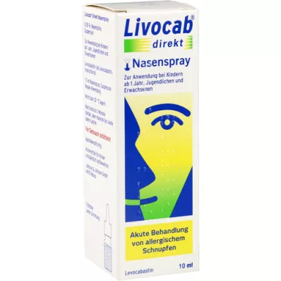 LIVOCAB otsene ninasprei, 10 ml