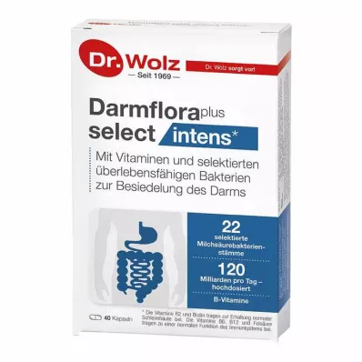Darmflora plus select intens kapslid, 40 tk