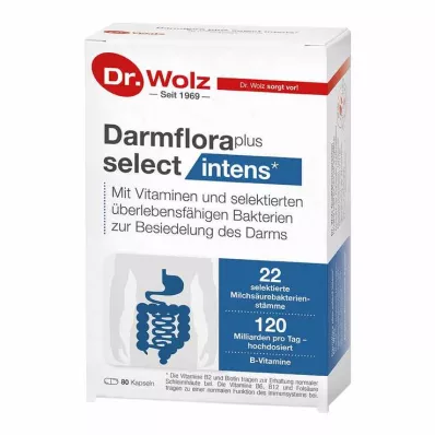Darmflora plus select intens kapslid, 80 tk Darmflora plus select intens kapslid, 80 tk